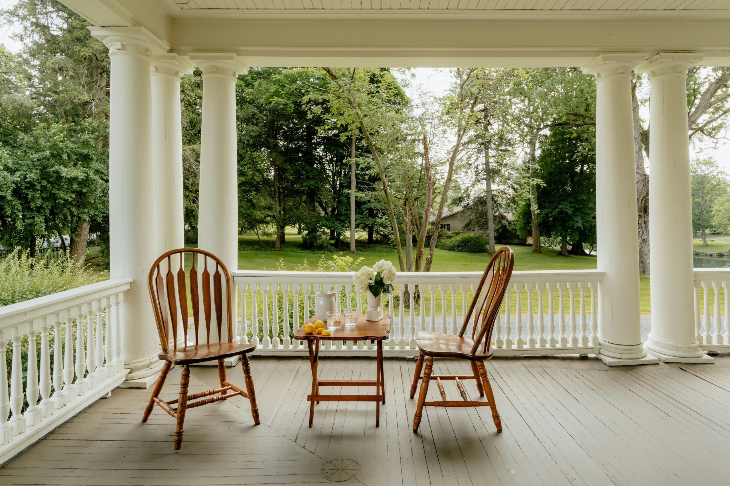 Relaxing on the porch (IG: @clay.banks)