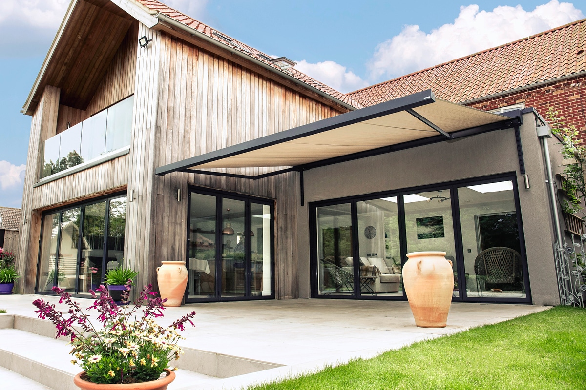 Retractable Awnings for Patio & Garden | Caribbean Blinds