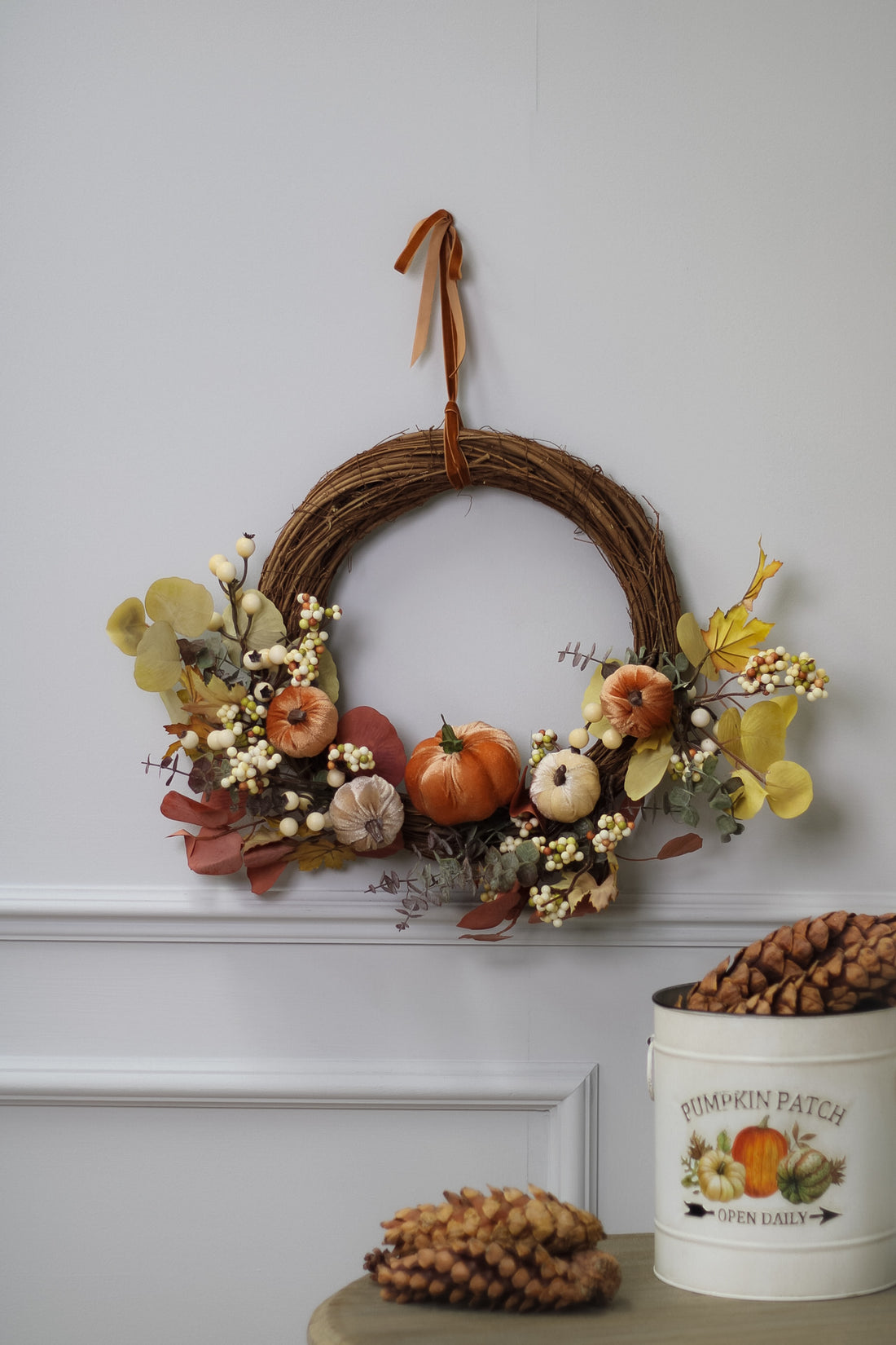 Shop Autumn Wreaths and Garlands - Ivy Grey Interiors