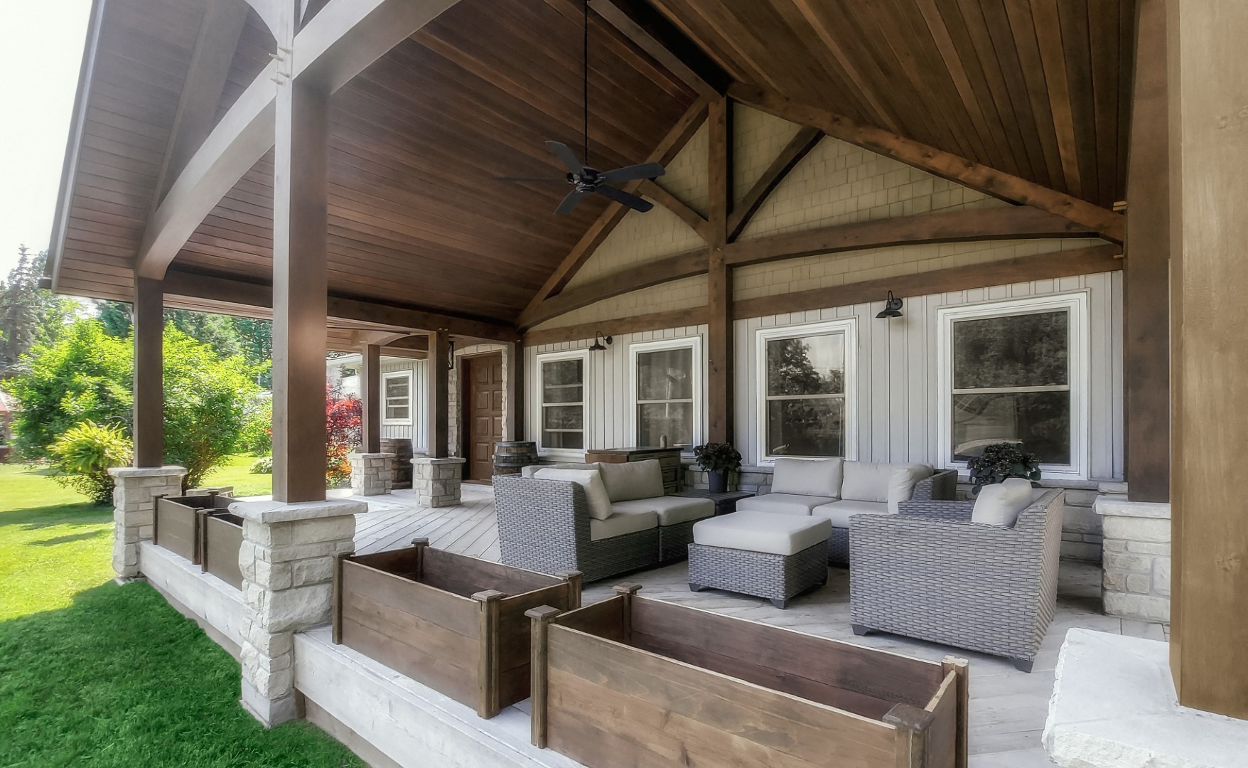 Timber Frame Retreat - Bay Point Contracting