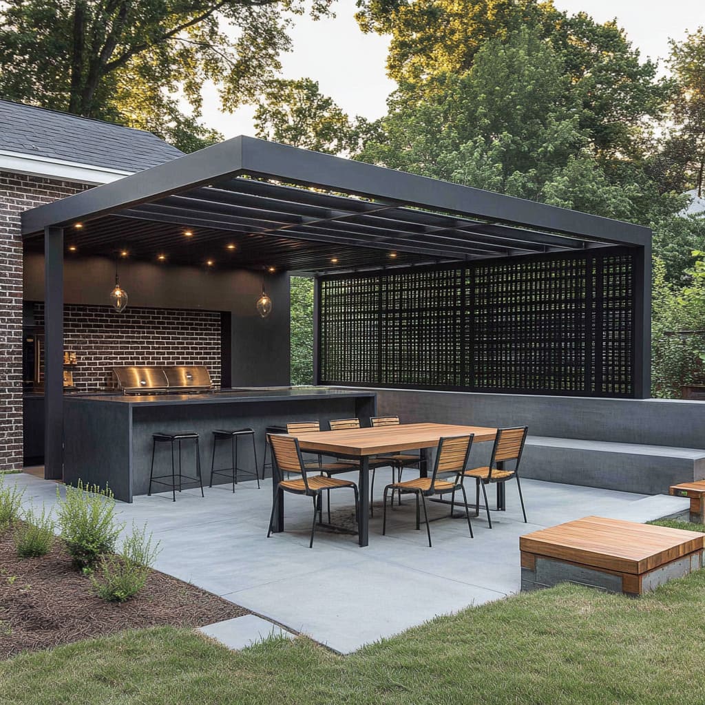 Timeless Mid-Century Modern Backyard Ideas & Patio Design