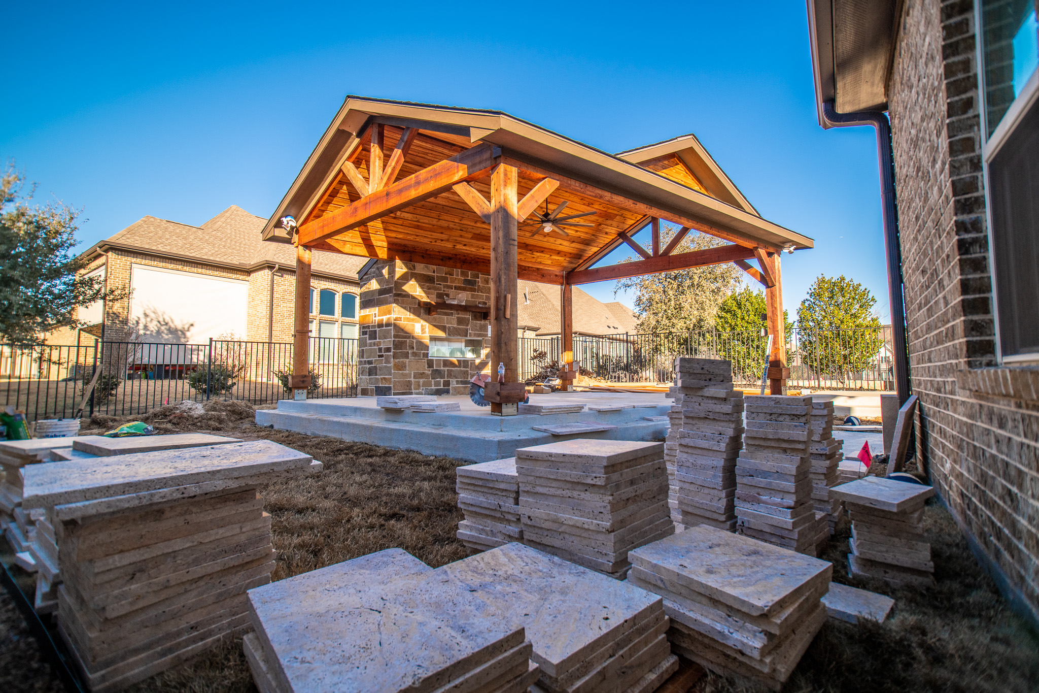 Top Tips for Building Your Dream Covered Patio - Texas Direct Roofing