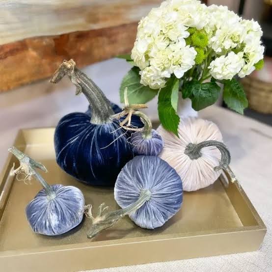 Velvet Pumpkin Decor Ideas for a Luxe Fall Display | HGTV