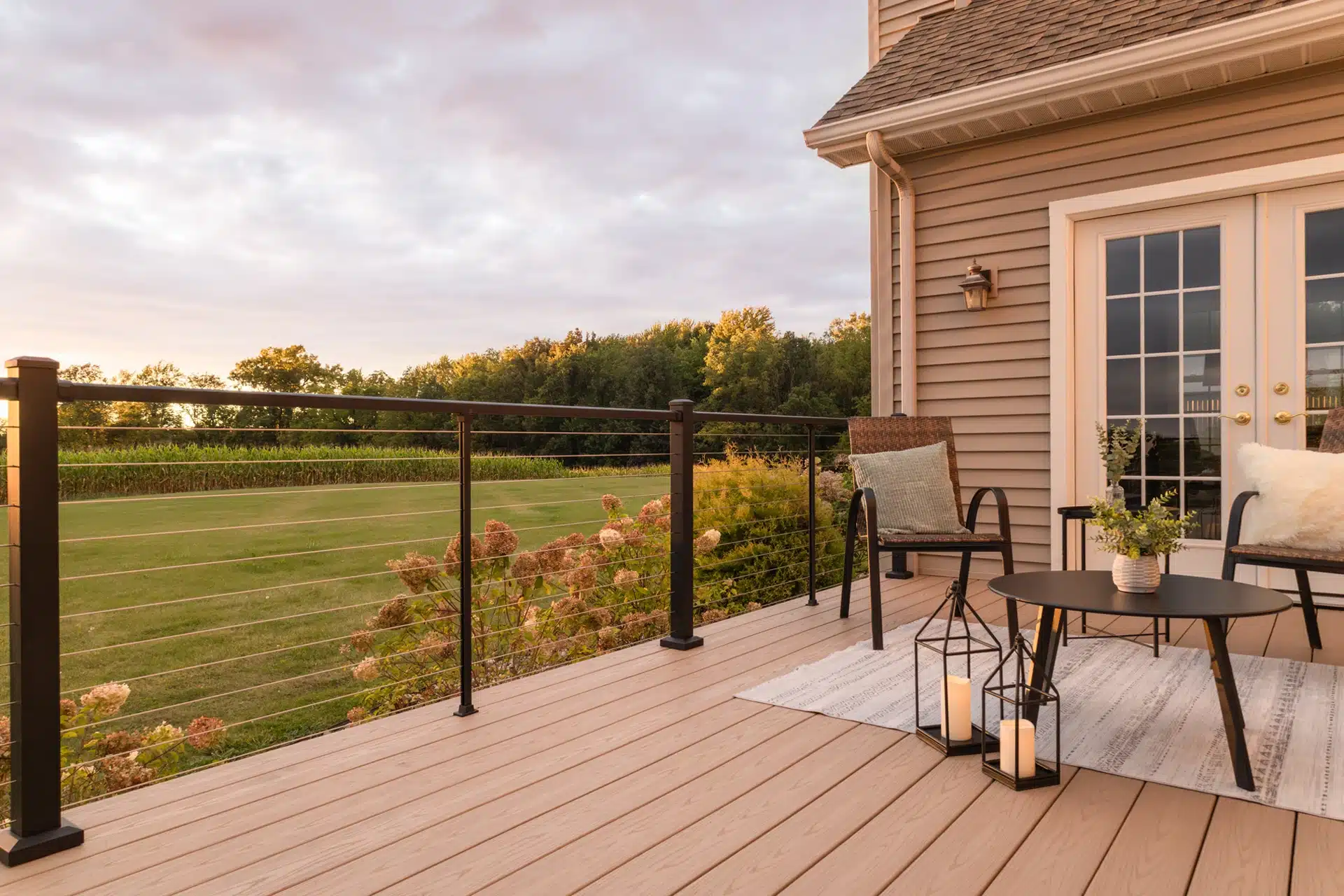 Westbury introduces new horizontal cable railing, Bella Cavo. - Lensing Building Specialties