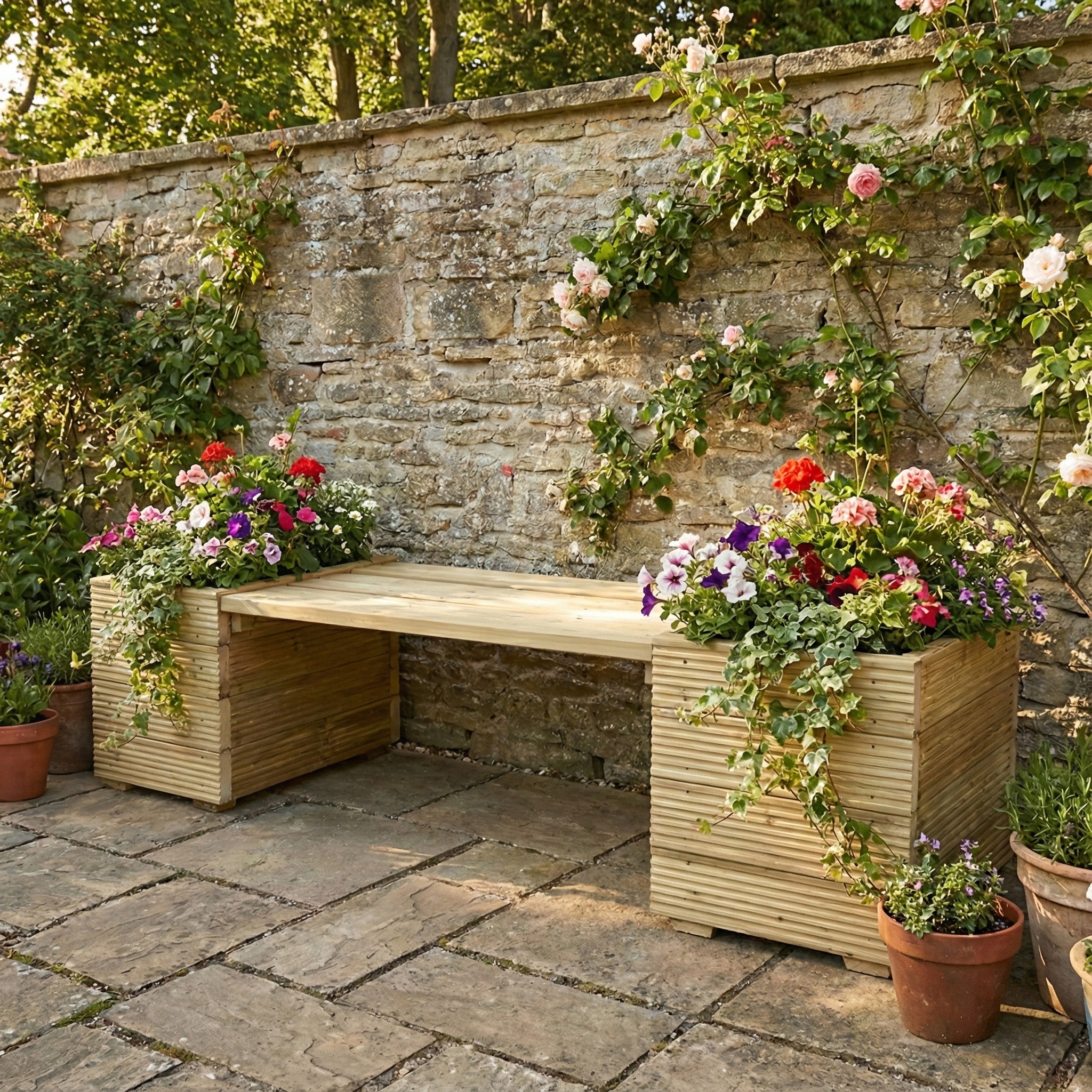 Wood Concrete Garden Seat 12 DIY Outdoor Bench Ideas To Try In Your Backyard Gardeningetc