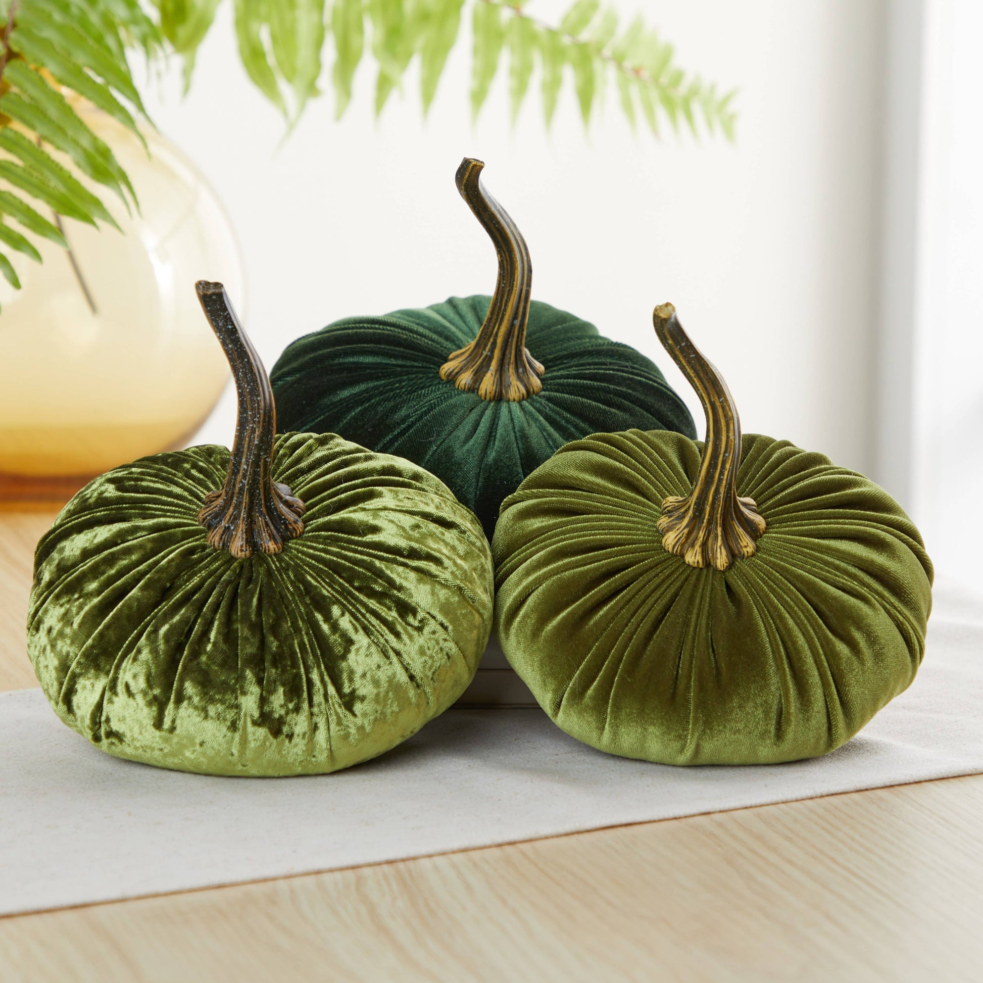 Your Heart's Content - Pumpkin Large Velvet, Fall Decor, Shelf Sitter, – J Gabriel - The Art of Living