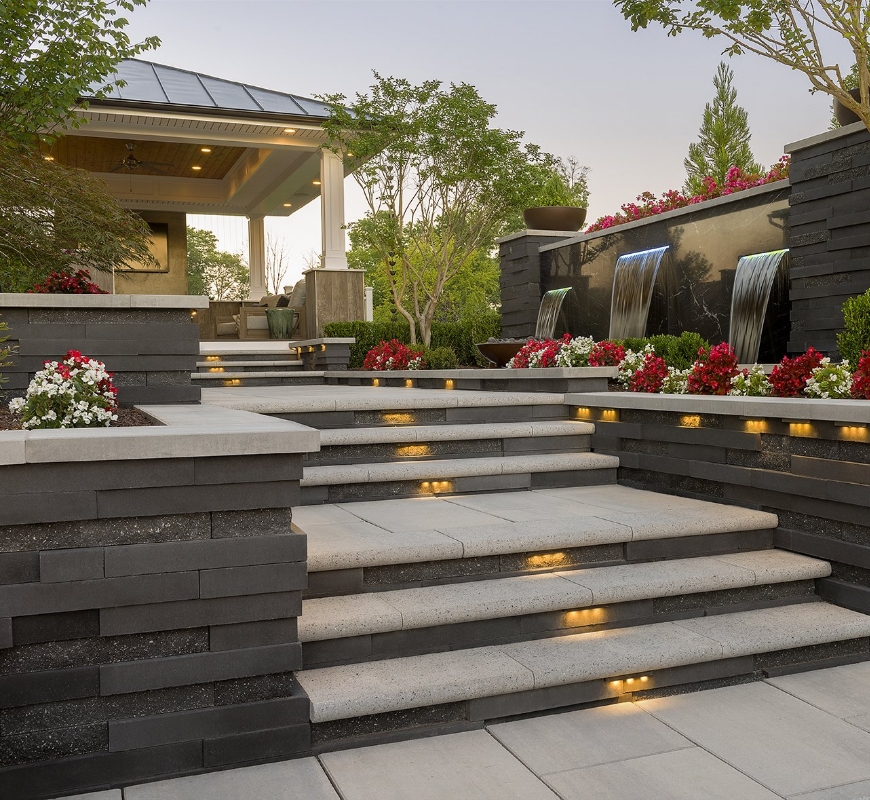10 outdoor step design ideas | Techo Bloc