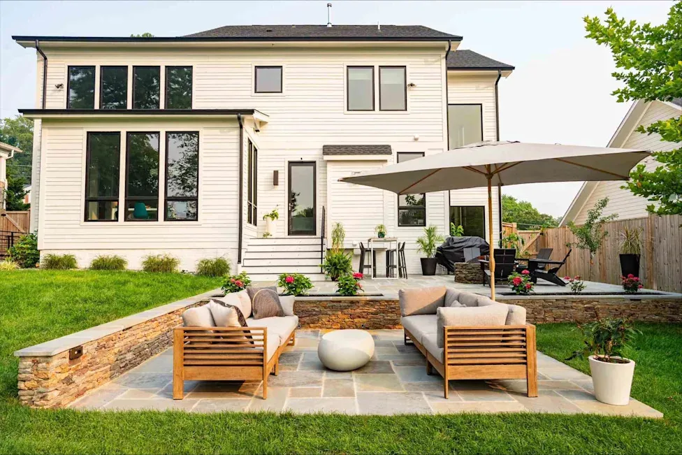 10 Paver Patio Ideas for an Elevated, Layered Outdoor Space