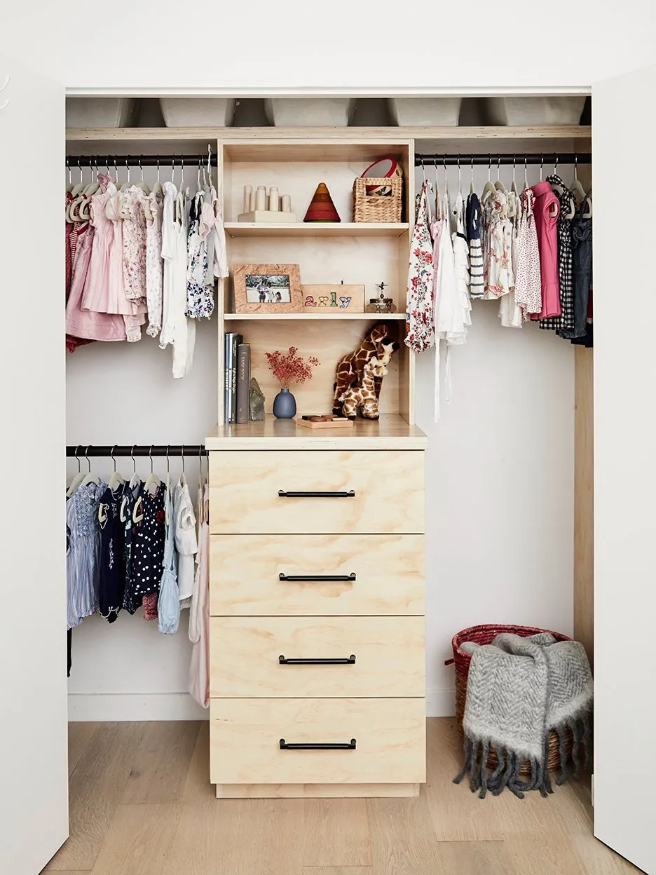 10 Ways to Make Your Kids' Closet More Than Just a White Box