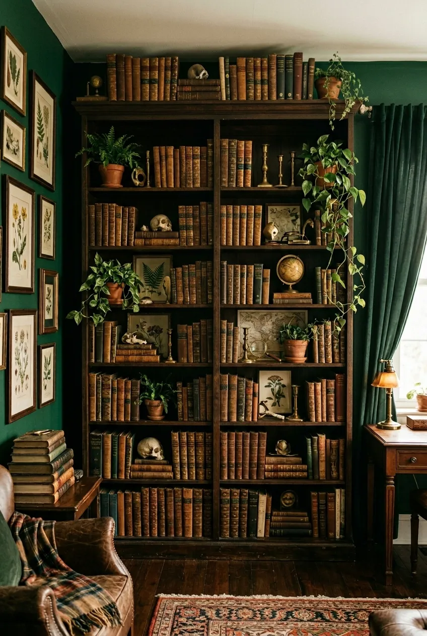 12 Dark Academia Living Room Ideas: Moody, Cozy, Done Right -