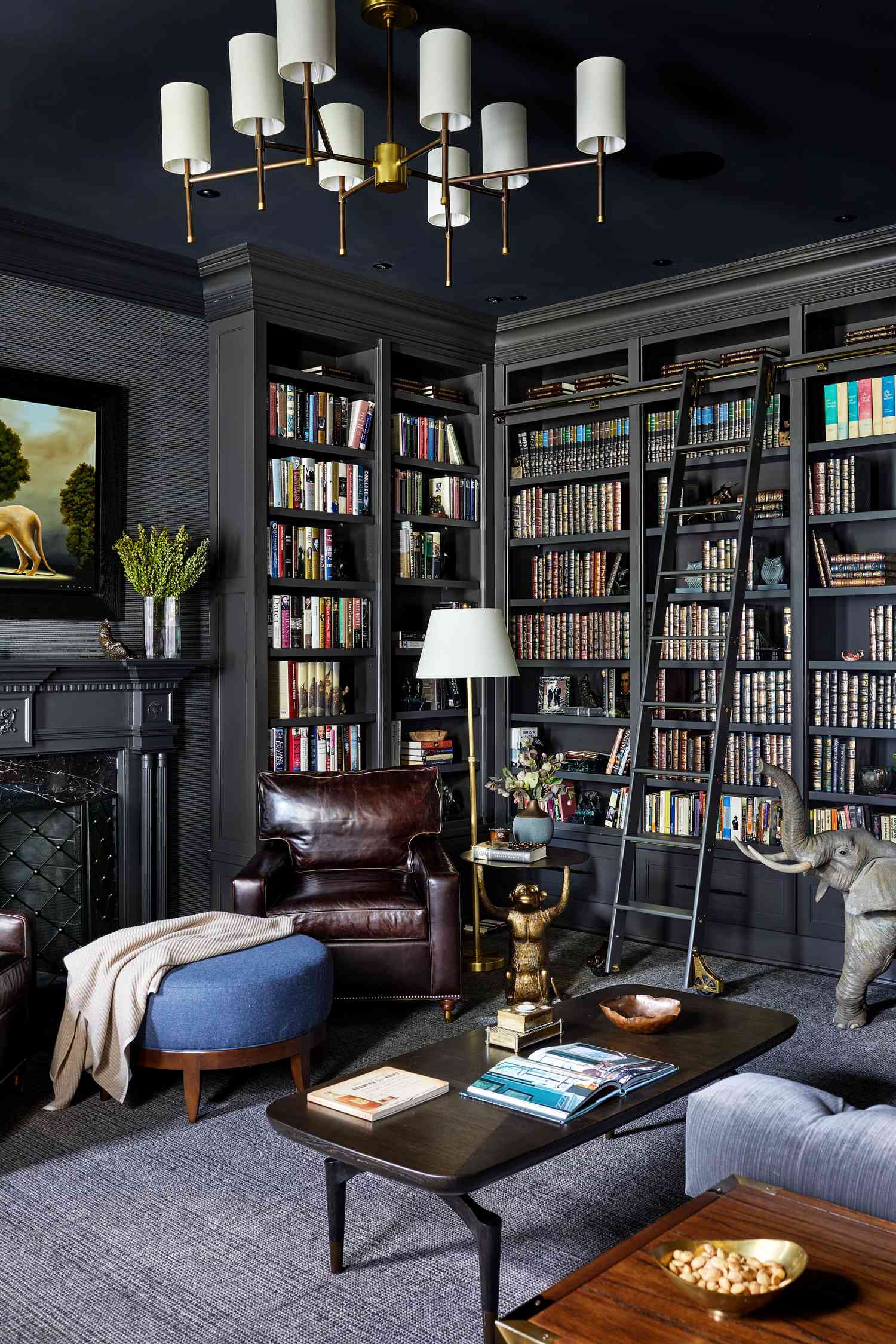 13 Dark Academia Design Ideas for a Moody, Literary Interior