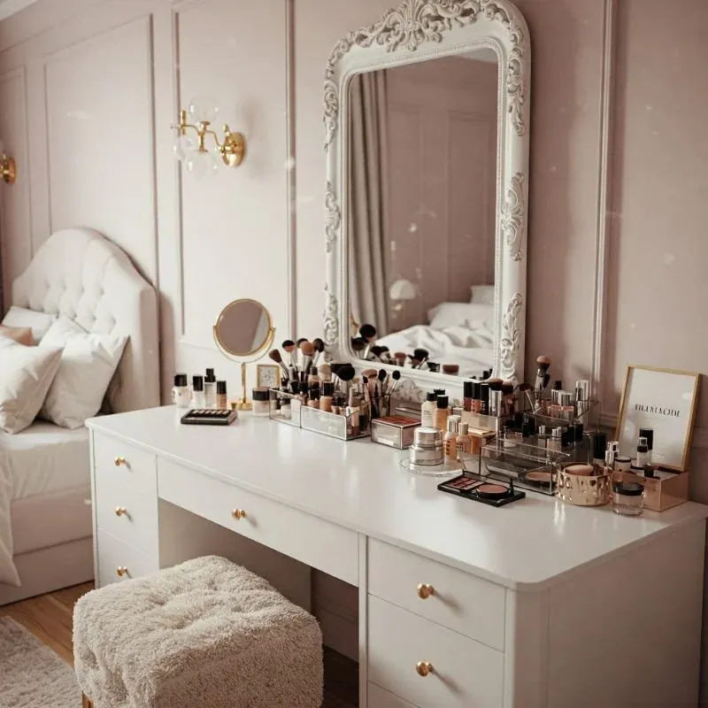 15 Bedroom Makeup Vanity Ideas for Elegant Spaces