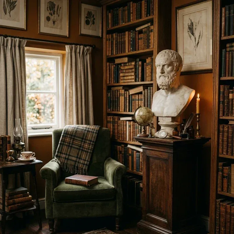 15 Dark Academia Living Room Ideas for Cozy Elegance
