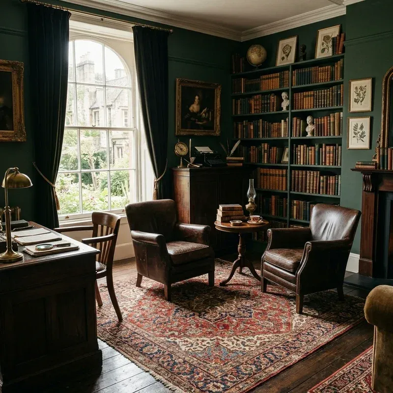 15 Dark Academia Living Room Ideas for Cozy Elegance