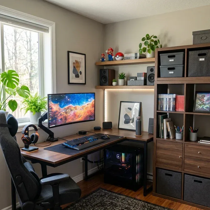 15 Gaming Room/Office Ideas for Stylish Setups