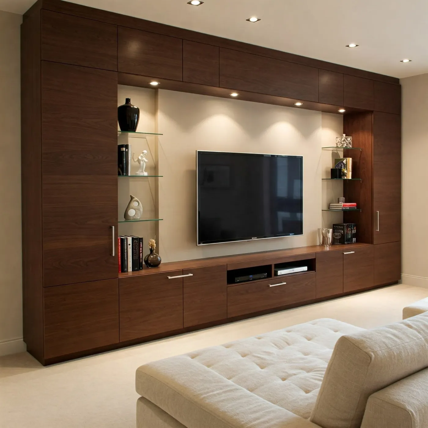 15 Living Room Built-In TV Wall Ideas for Style