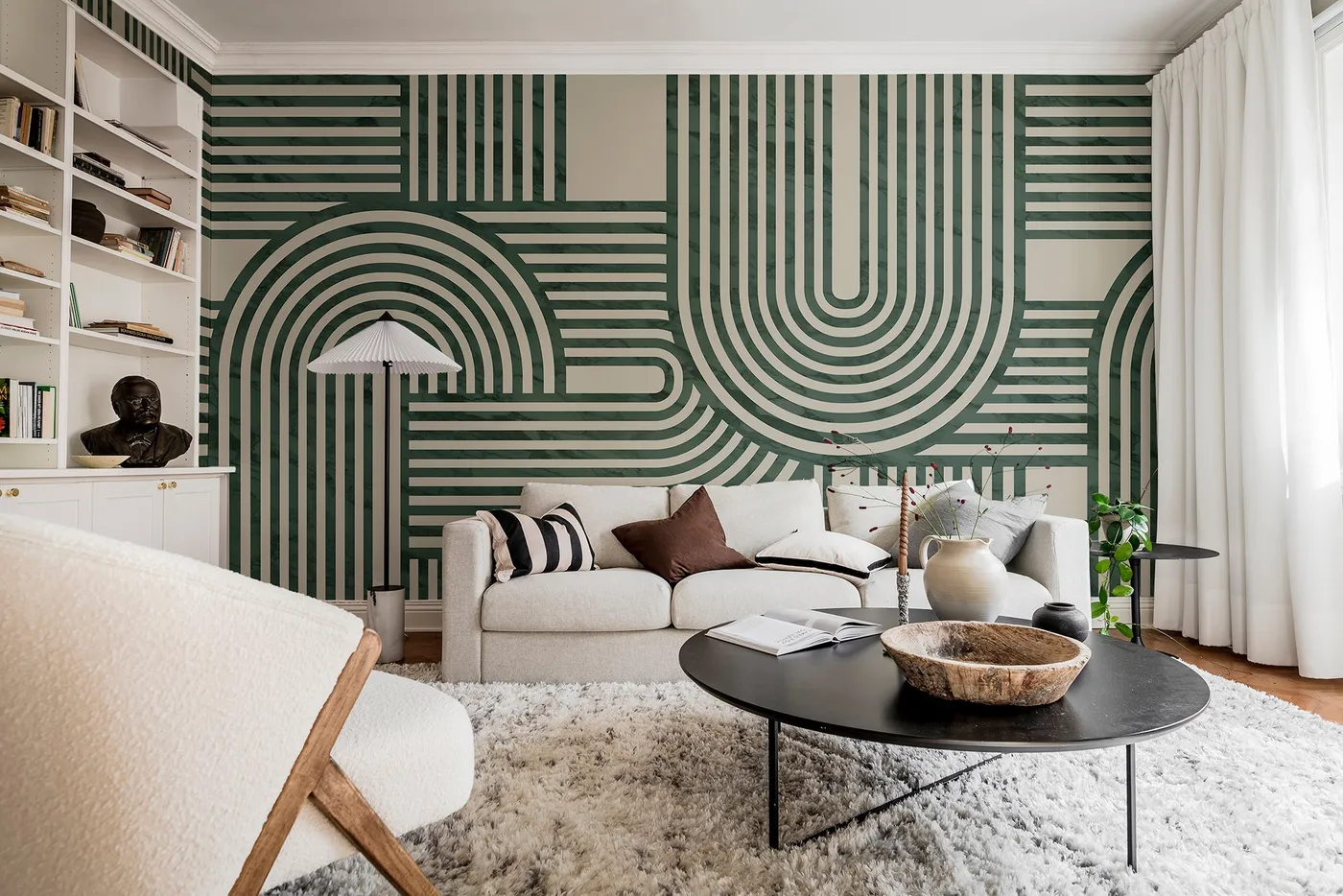 20 feature wall ideas with wallpapers | Hello Circus