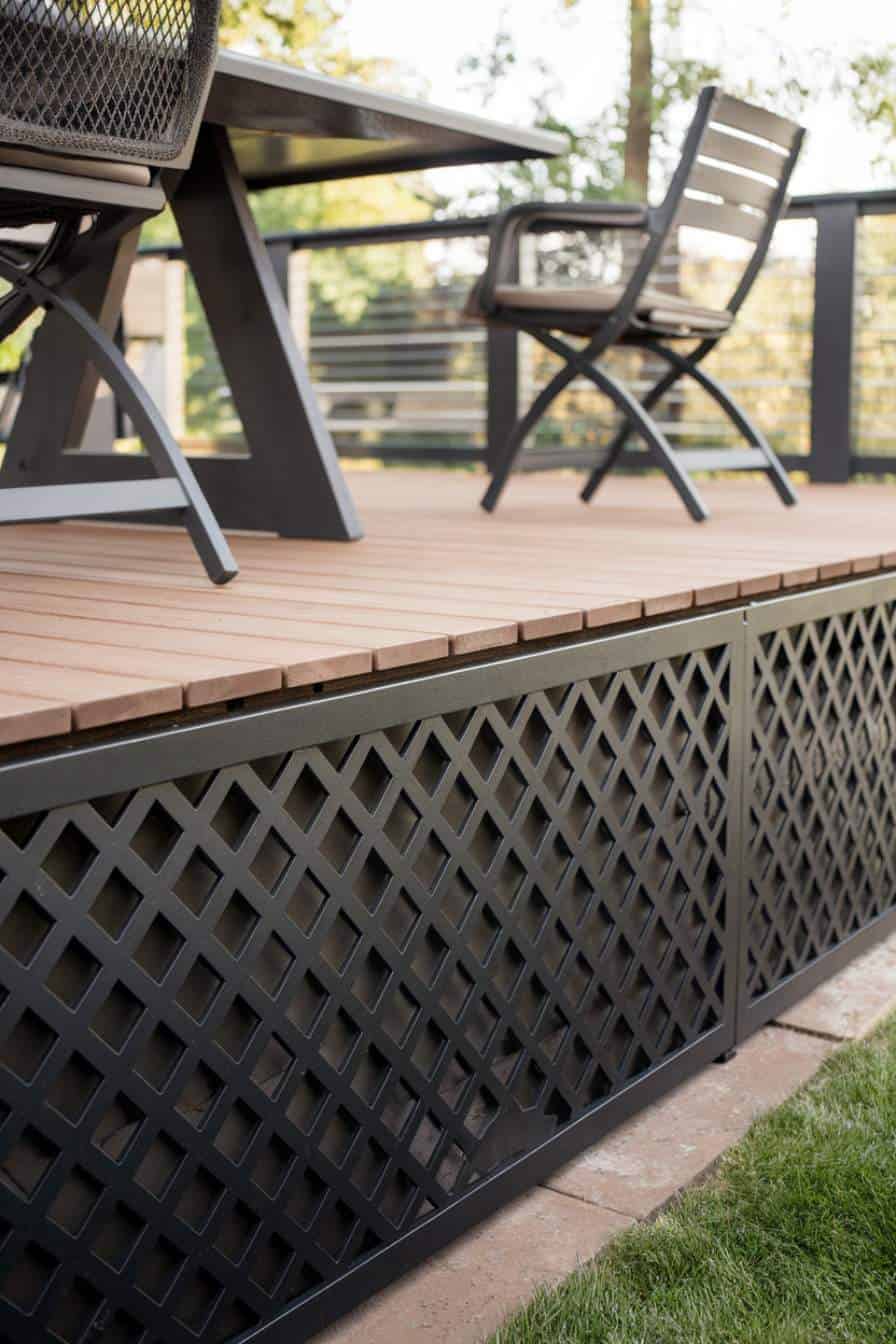 22 Deck Skirting Ideas To Enhance Your Outdoor Aesthetic