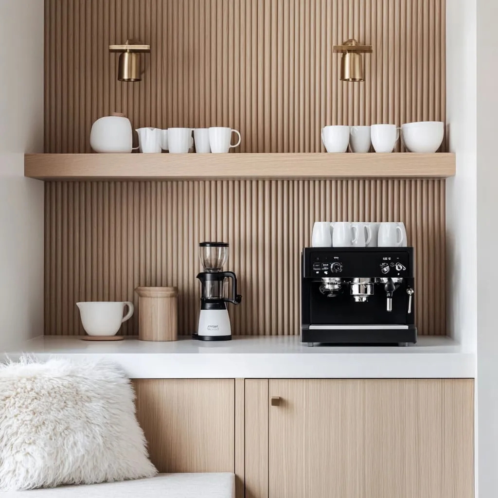29 Stylish Coffee Bar Ideas for Kitchen Spaces | FH