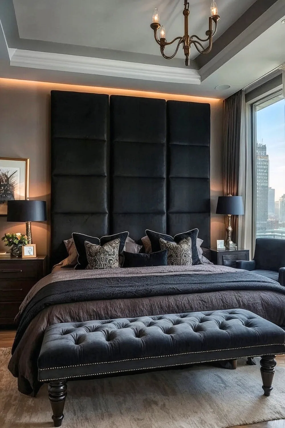 35 Stunning Black Bedroom Ideas for Bold and Cozy Aesthetics – CharmyDecor