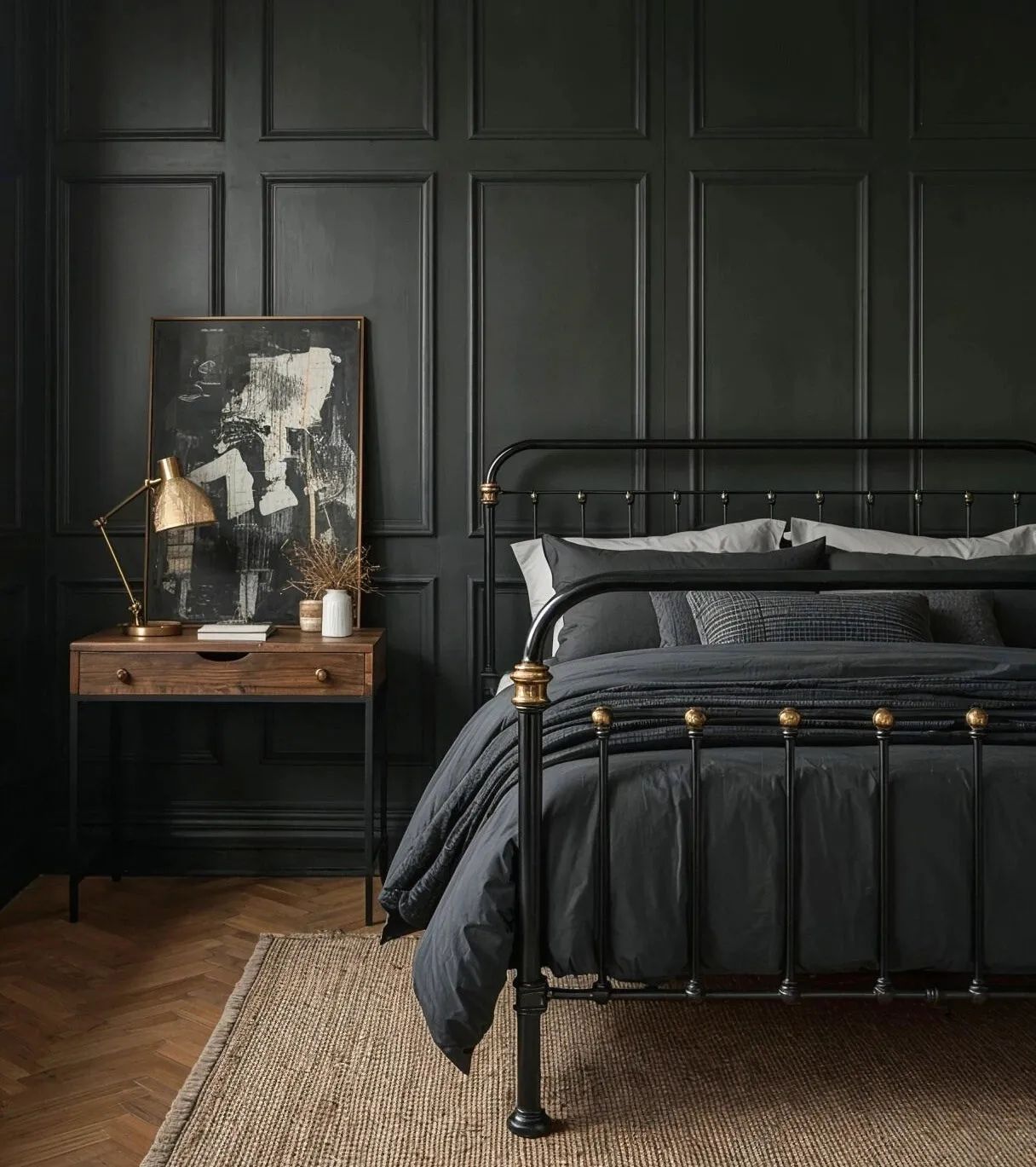 35 Stunning Black Bedroom Ideas for Bold and Cozy Aesthetics – CharmyDecor