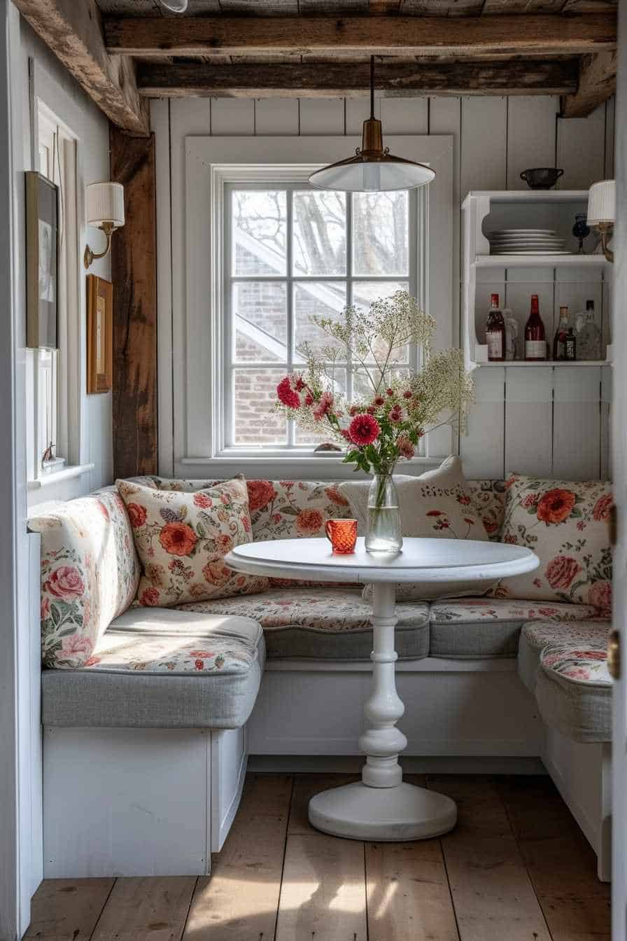 80+ Farmhouse Breakfast Nook Ideas for Cozy Mornings