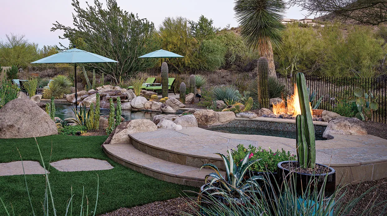 A Backyard is Transformed into a Family-Friendly Desert Oasis - Phoenix Home & Garden