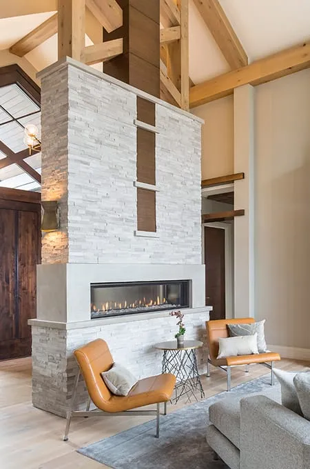 Adding Warmth and Style to a Space with a Modern Fireplace - Megan Morris