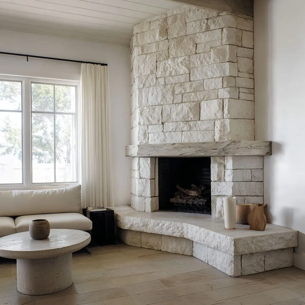 Angled Fireplace Wall Ideas: Design Tactics for a Corner Fireplace