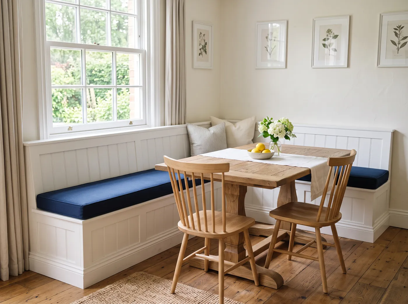 Banquette Cushions, Custom Made to Size | Fabrica Kraft