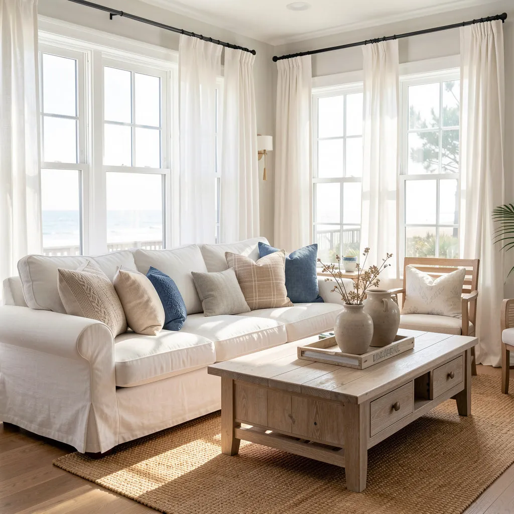 Beach House Style 2025: Coastal Interior Design & Decor Tips – Fabdivine