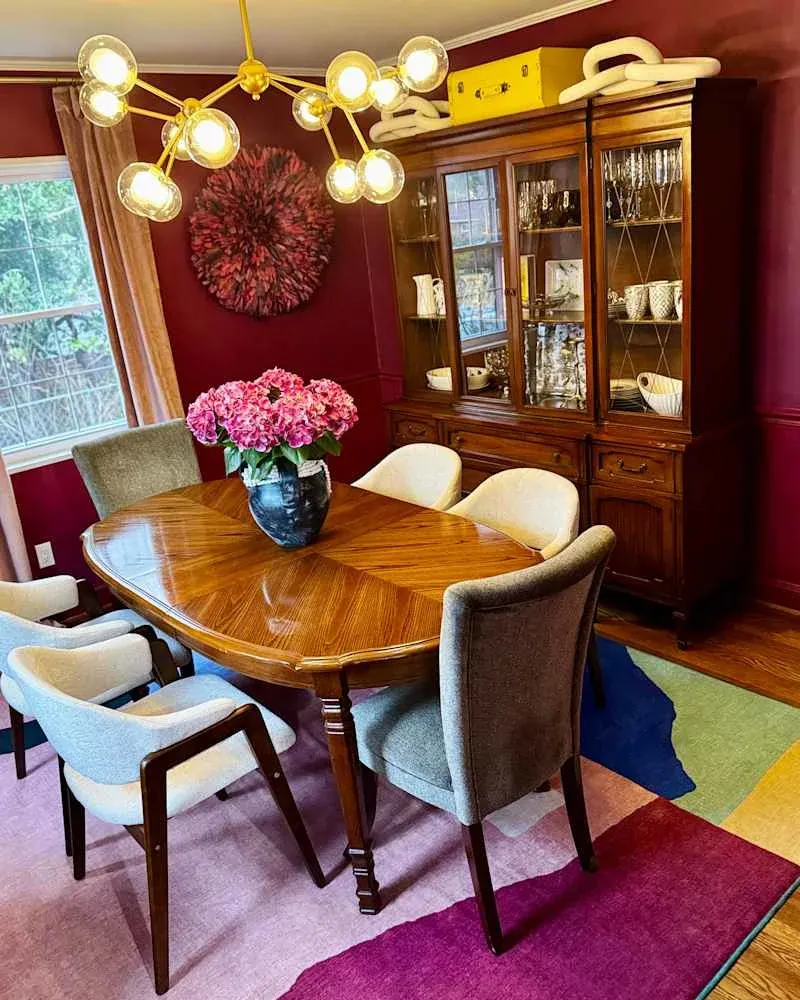 Before and After: A Totally Tired '80s Dining Room Gets a Stunning, Modern Refresh - Yahoo Style Canada