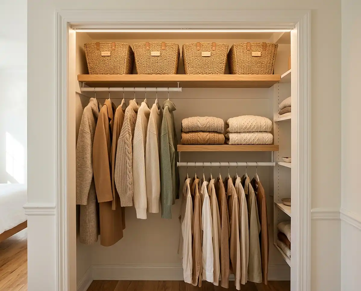 Best Small Closet Organization Ideas Before Fall » Space Styled