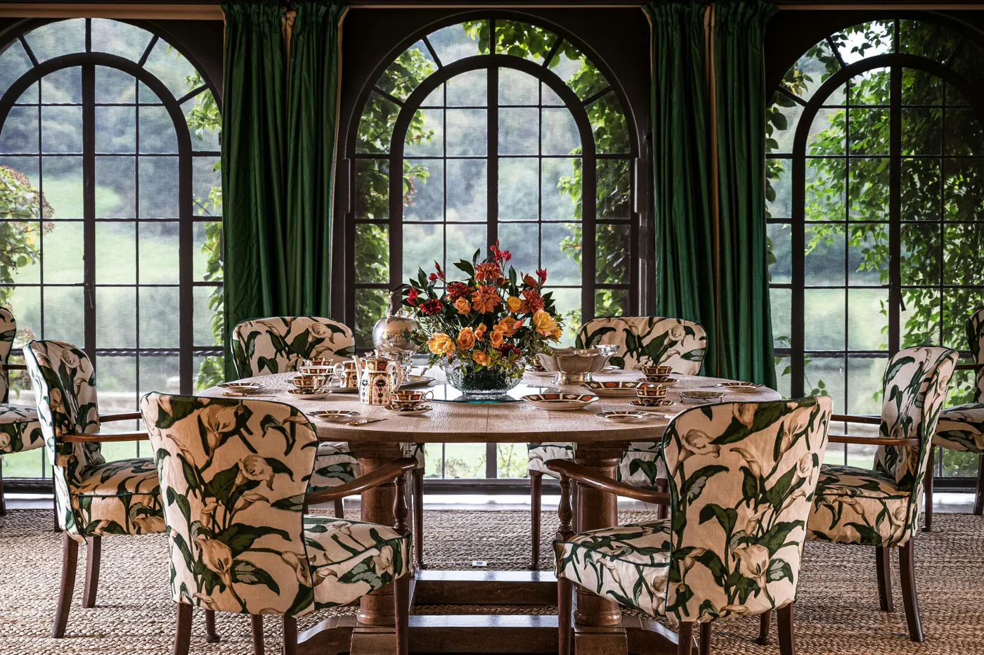 Churchill's Dining Room at Chartwell.