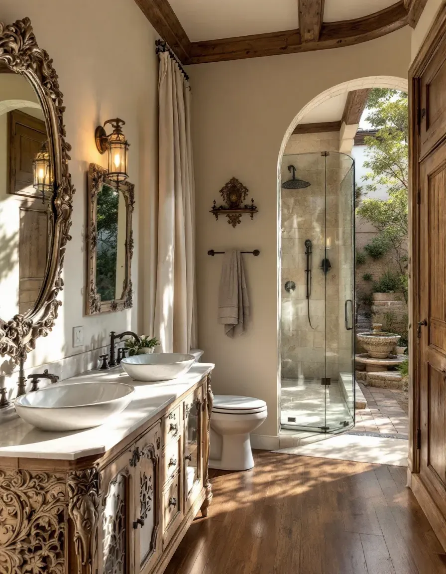 Classic Mediterranean Bathroom Inspiration | Muse by Wayfair