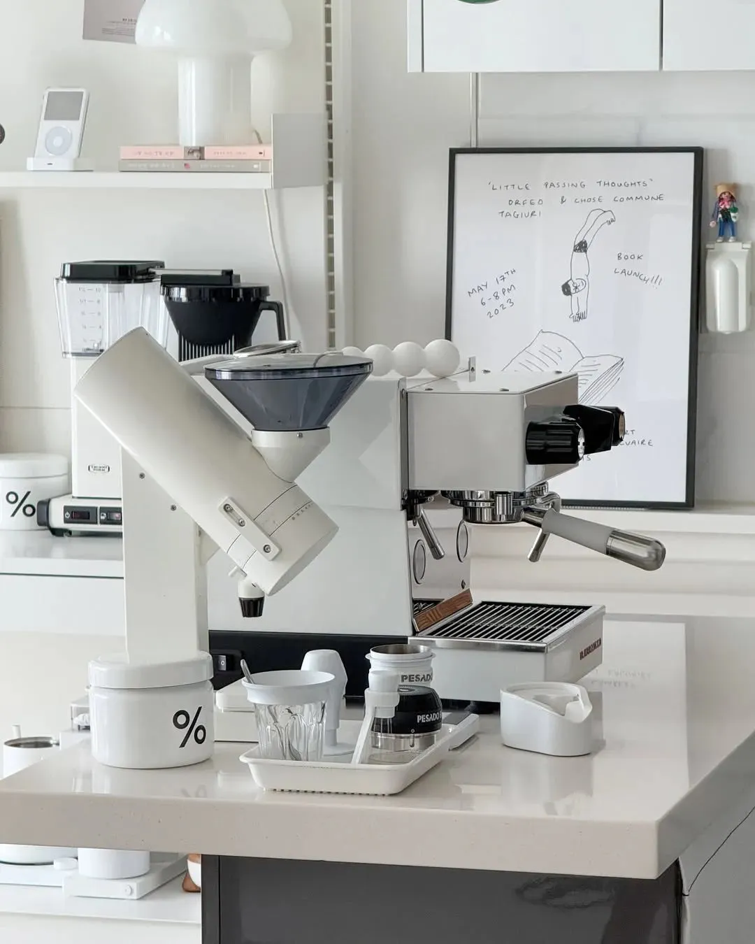 Coffee Bar Setup Ideas That Prioritize Workflow and Precision – Pesado 58.5