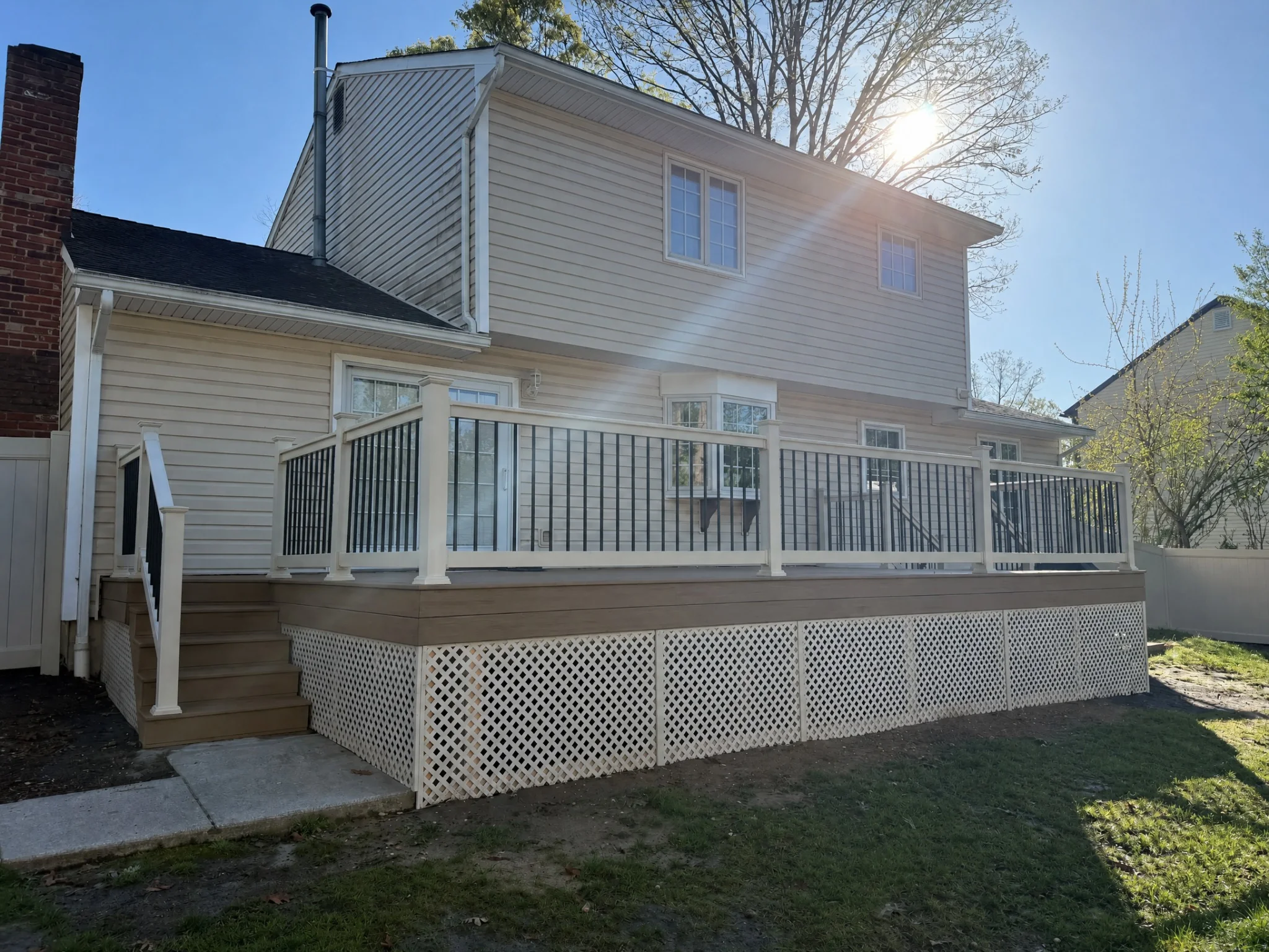 Composite Deck & Vinyl Fence Installation | Sewell, NJ