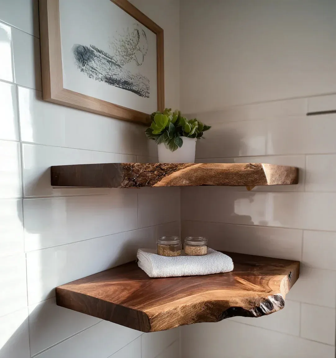 Corner Shelf Ideas for Small Spaces