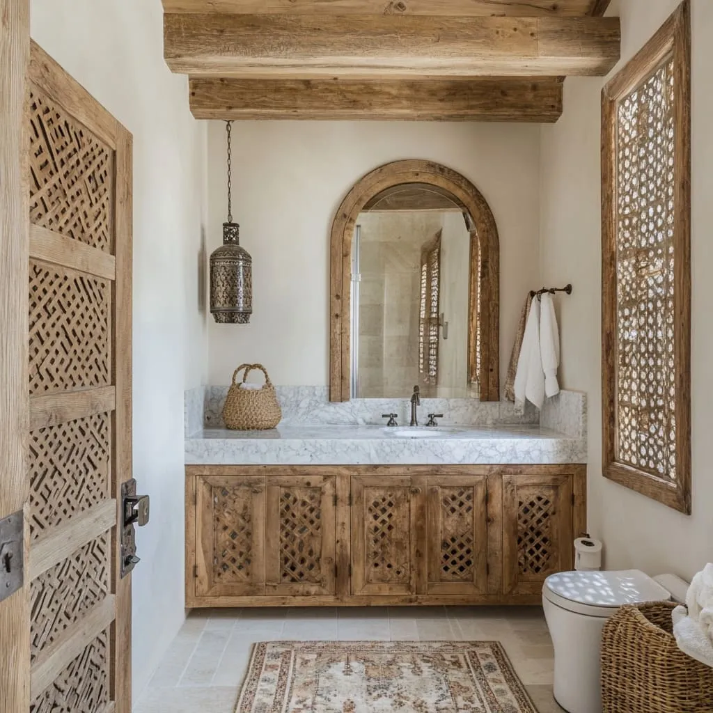 Cozy Mediterranean Bathroom Ideas: Tuscan, Spanish & Moroccan