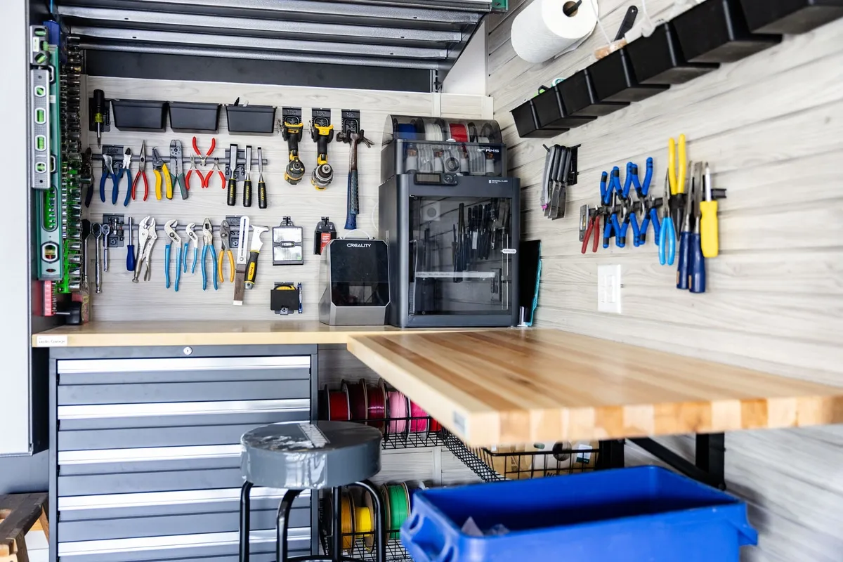Creating a Functional Workshop for Your Garage | Hello Garage