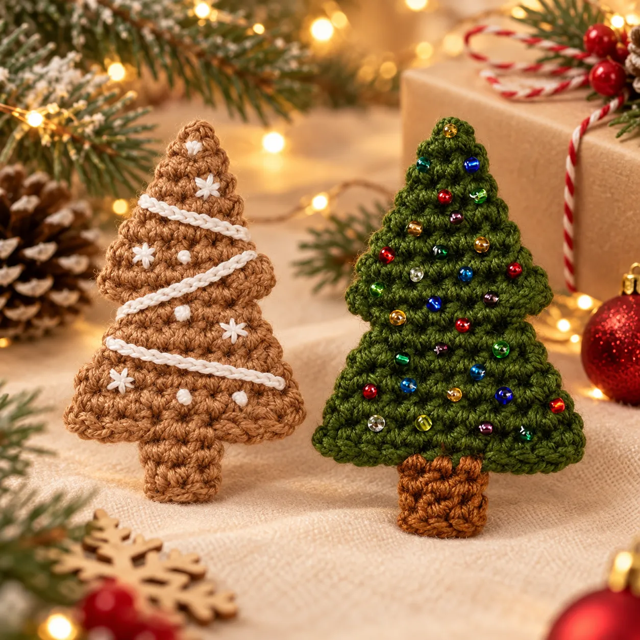 Crochet Christmas Tree Ornaments Guide | Creatica