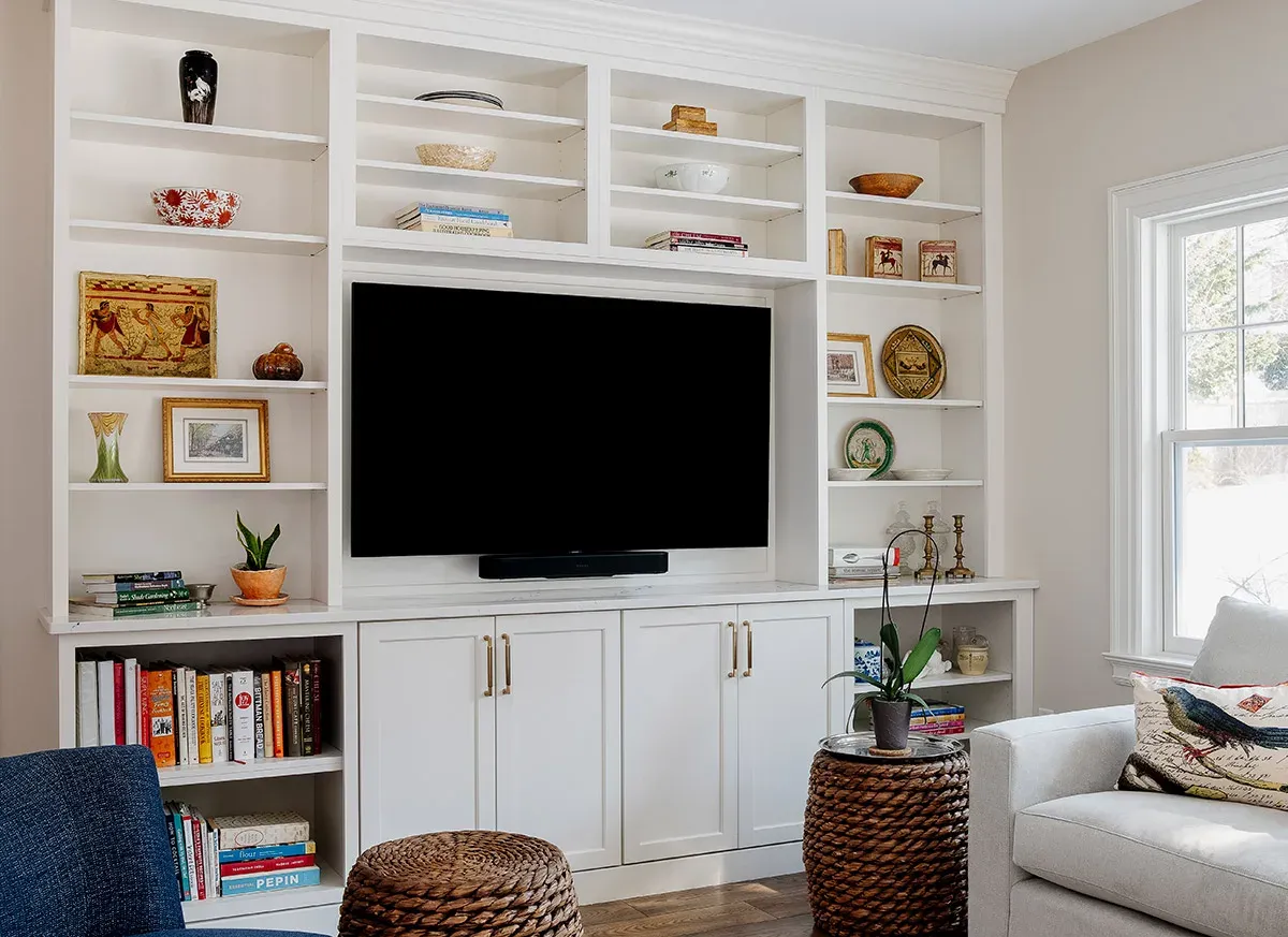 Custom TV Wall Solutions: Combining Style and Functionality - StoneHill Cabinetry