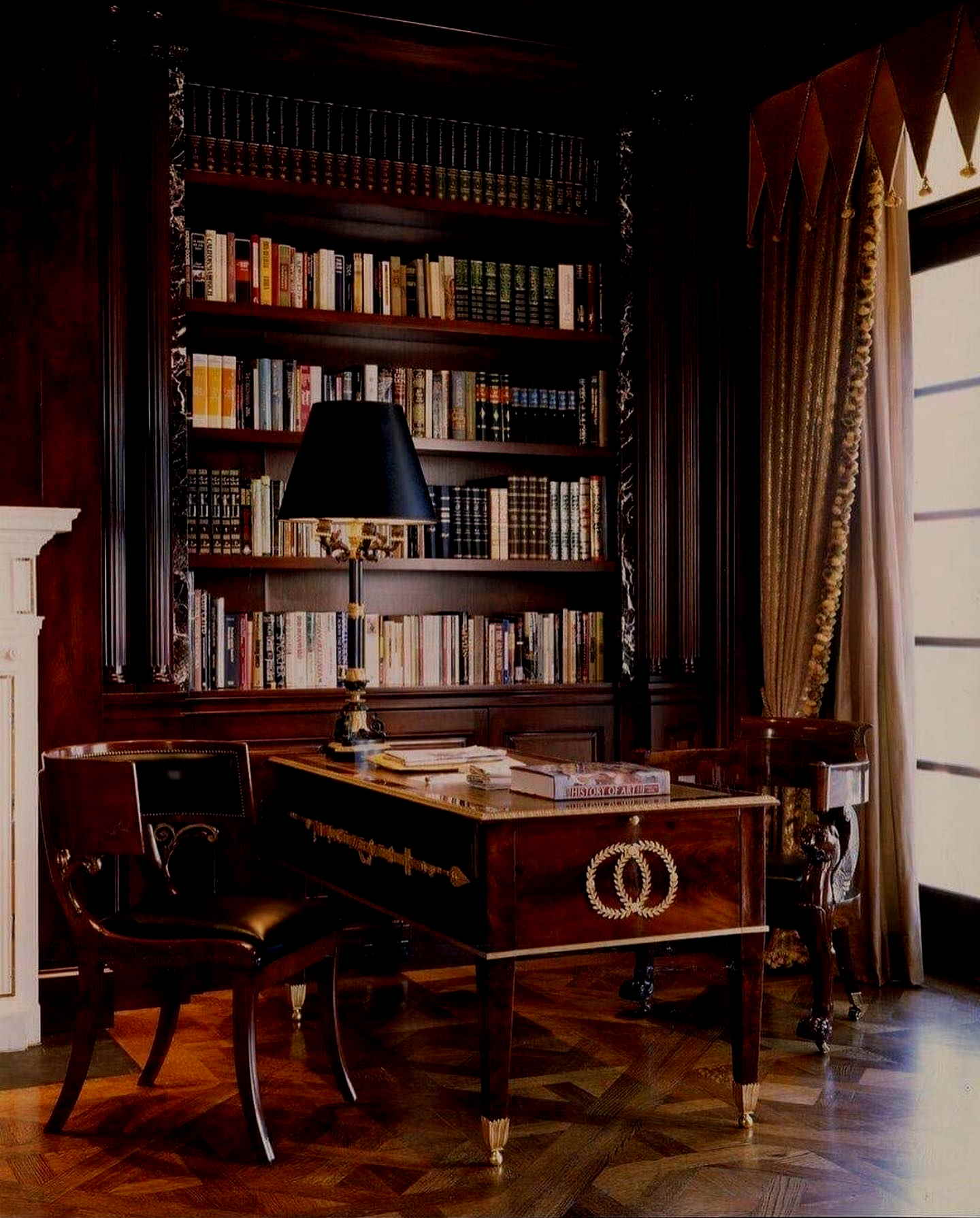Dark Academia Style Home - Digital Skills Academy