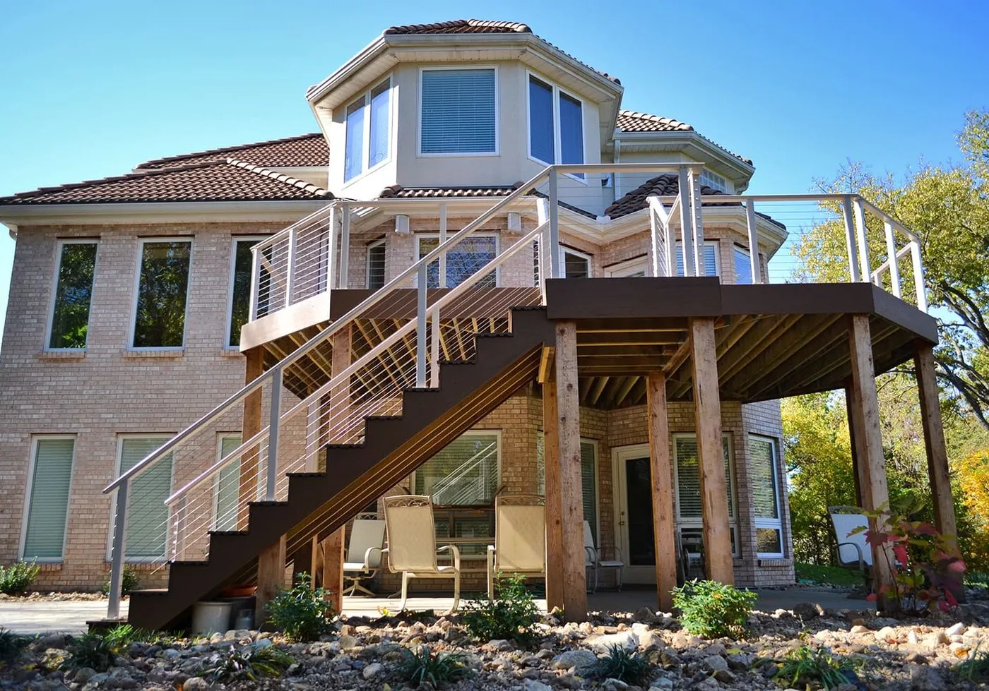 Deck Railing Ideas | Stainless Cable Railing