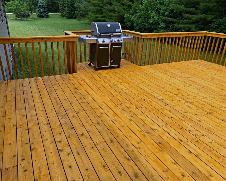 Deck Staining Colors to Enhance your Outdoor Space - Painter1