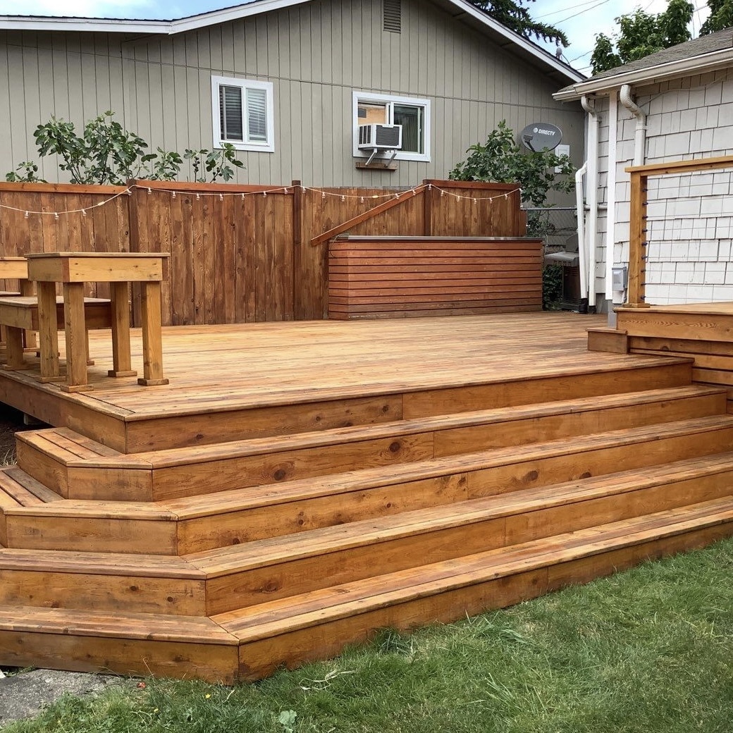 Deck Staining: Semi-Transparent vs Solid - Sound Painting Solutions