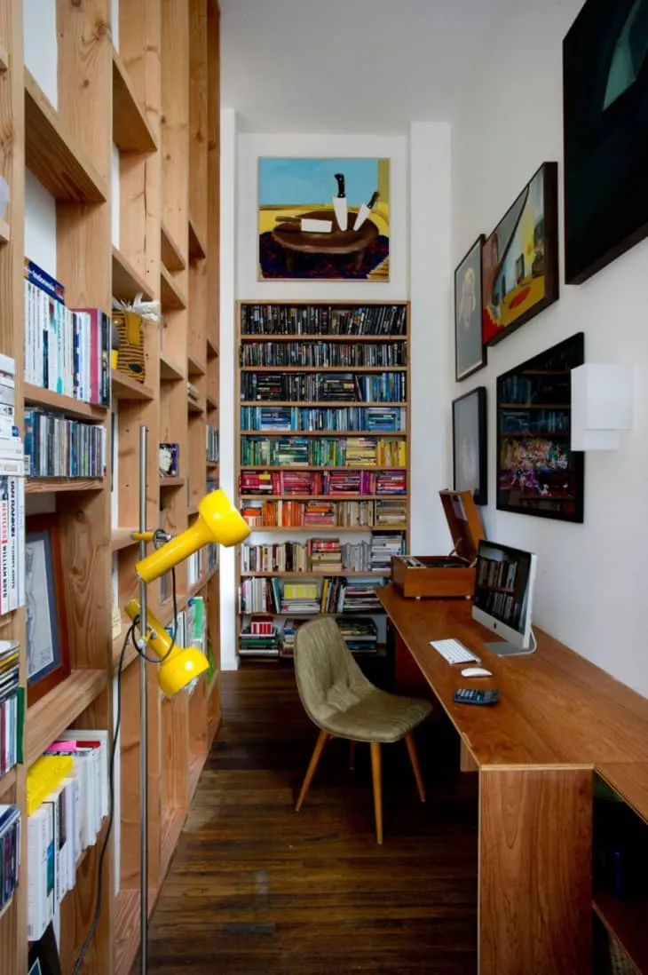 Don't Waste an Inch: Ideas for Using a Really Narrow Room | Apartment Therapy
