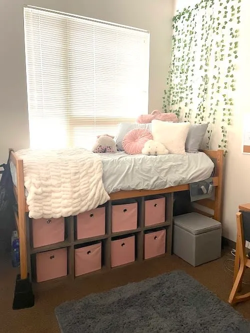 Dorm Room Storage Ideas • Organizenvy