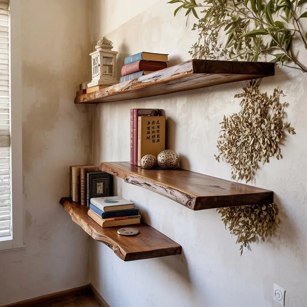 Floating Shelves for Bathroom: Moisture-Proof Wood Options