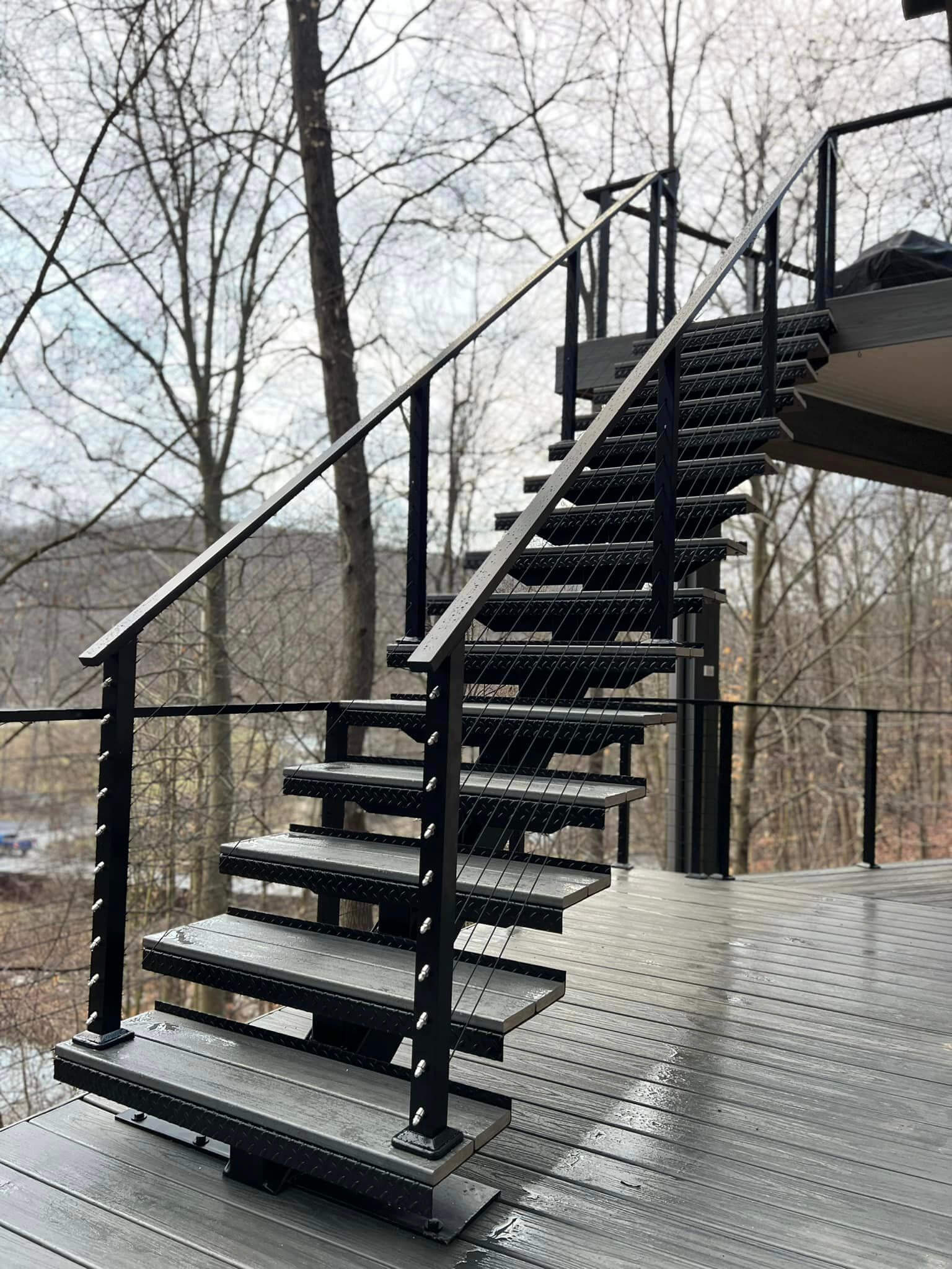 Floating Stairs Design & Installation New Windsor MD